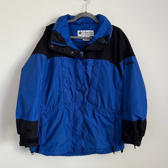 columbia sportswear Jackets & Blazers - Vintage Columbia Sportswear Blue Black Outdoor Jacket Women’s Size Small